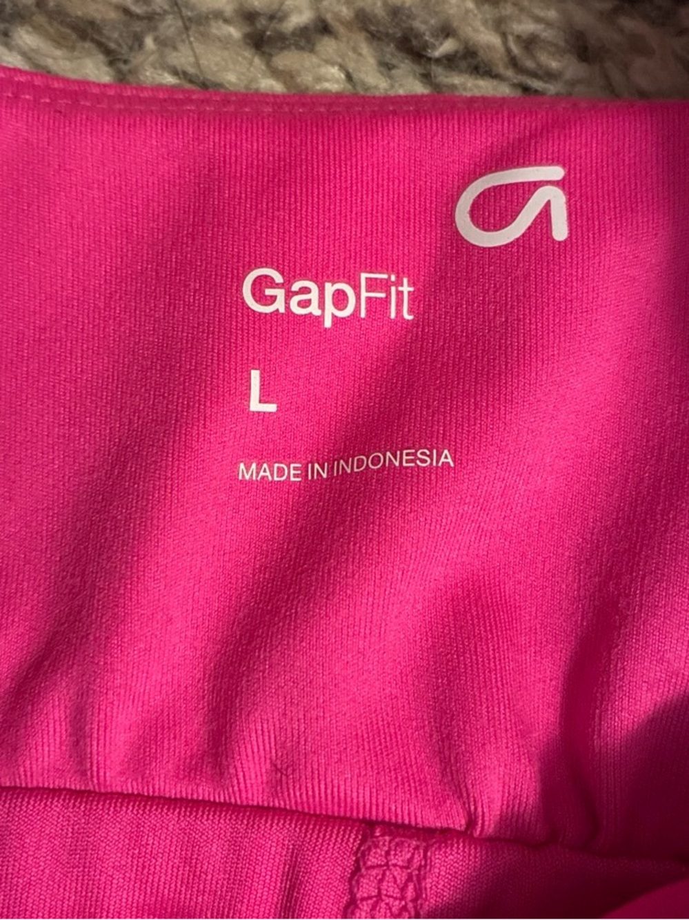 GapFit Hot Pink athletic dress -Size large - Picture 2 of 7